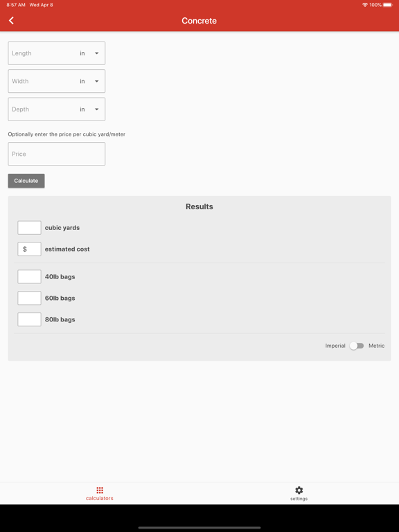 Patio Calculator Plus