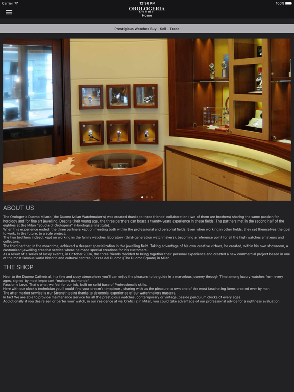 Screenshot #4 pour Orologeria Duomo Milano