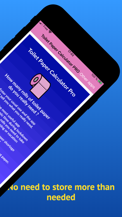 Toilet Paper Calculator PROのおすすめ画像4
