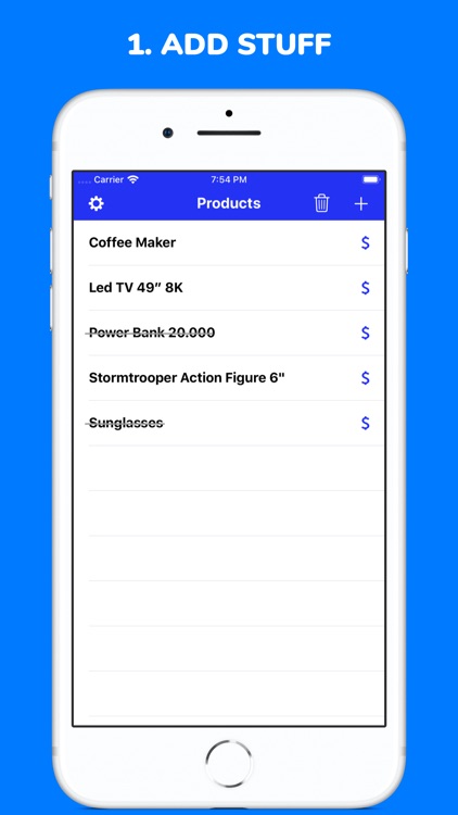 PriceHere - Note and save
