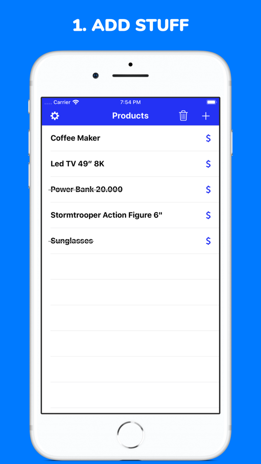#1. PriceHere - Note and save (iOS) 由: Cristian Feldes
