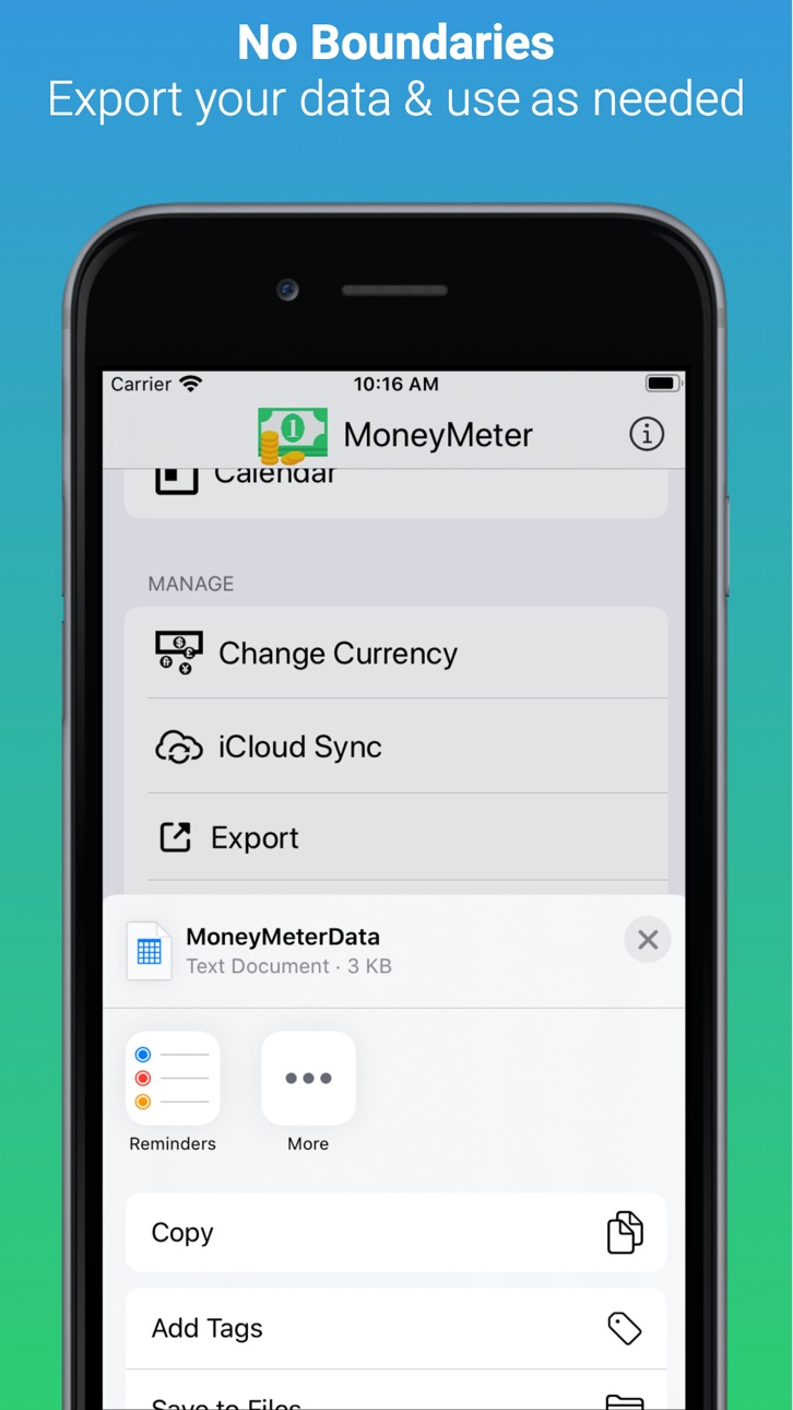 iPhone screenshot