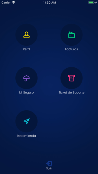 Universales Celulares Screenshot