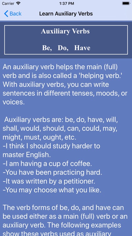 Learn English: Auxiliary Verbs