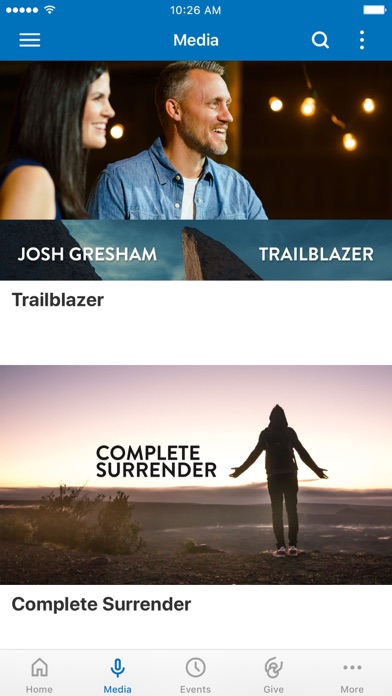 Trailhead Church NC Screenshot