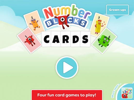 Numberblocks: Card Fun! iPad app afbeelding 1