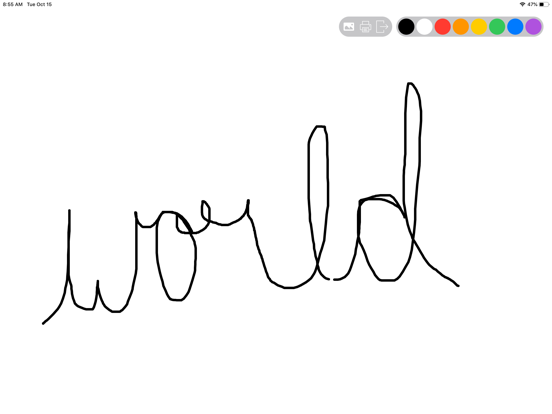 Screenshot #5 pour Whiteboard: just draw together