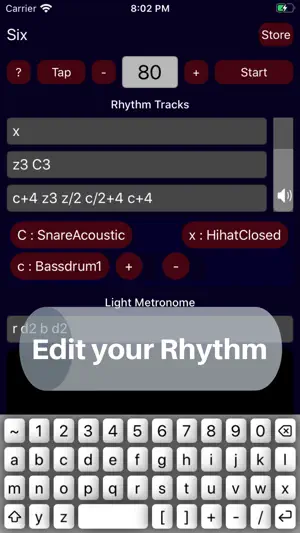 MsyMetronom screenshot 1