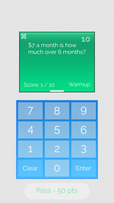 BrushUp Mental Exercises screenshot 1