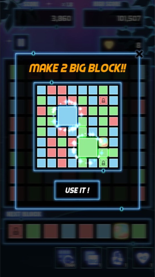 #4. Block Puzzle: Merge Square (iOS) Podle: ekgames