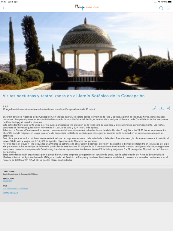Screenshot #6 pour Málaga Turismo