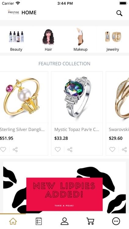 Prestige BB: Online Shopping