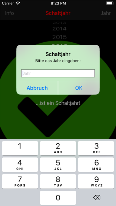 Schaltjahr screenshot 3