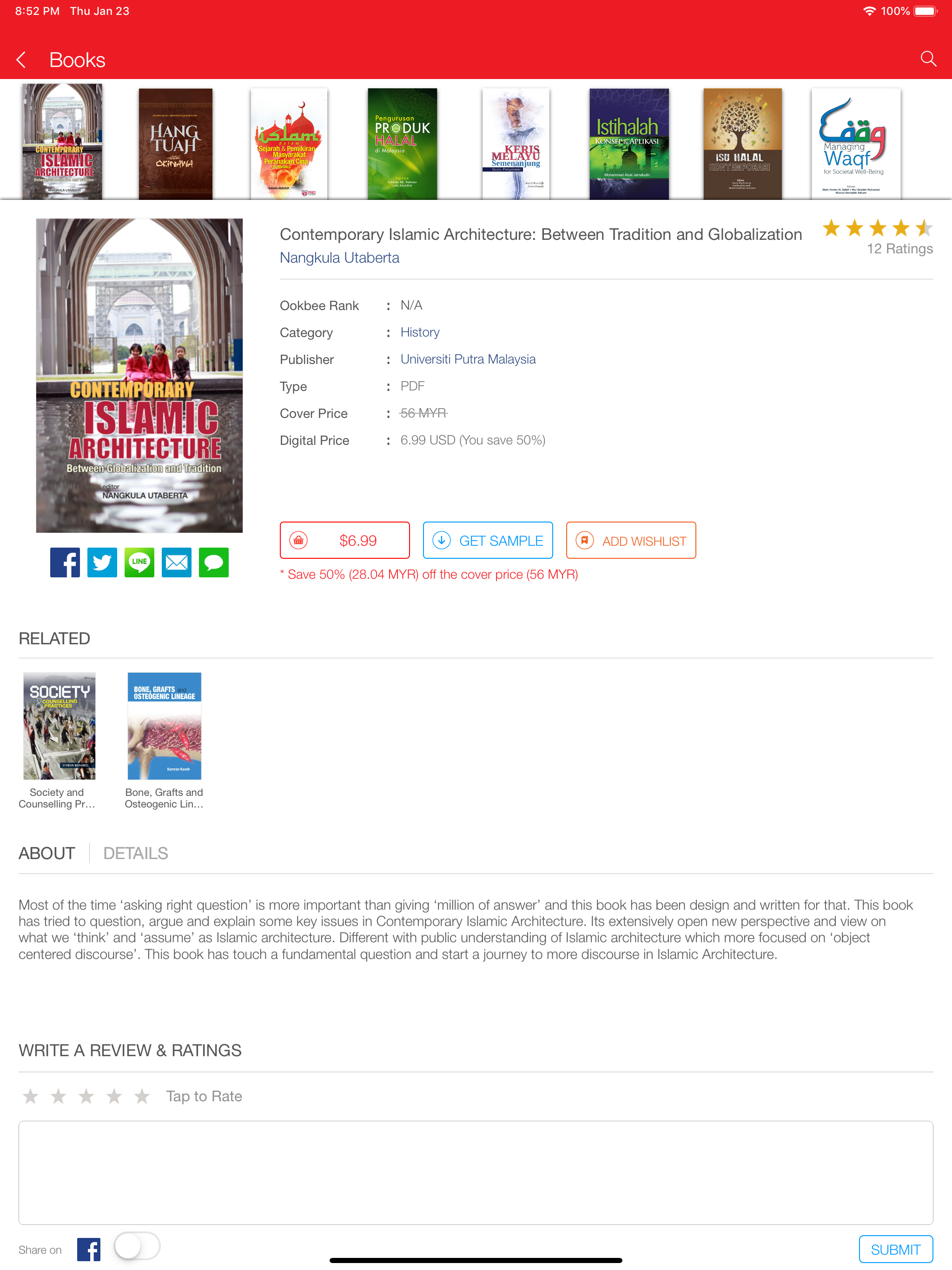 eBooks@Penerbit UPM screenshot 9