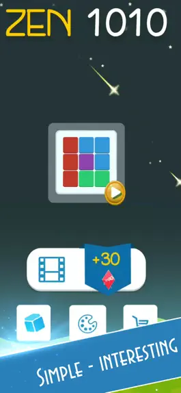 Game screenshot Zen 1010 : Block Puzzle Game apk
