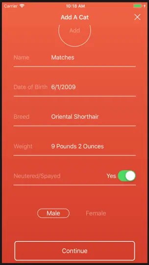 Cornell Vet Purrfect Weight iPhone-skjermbilde 3