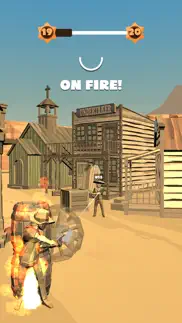 cowboy duel 3d iphone screenshot 3