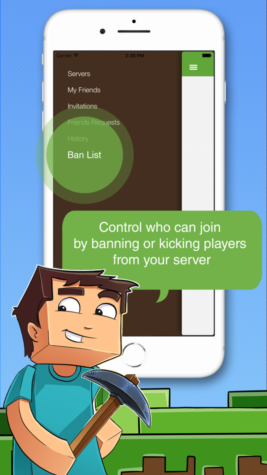 #7. Multiplayer for Minecraft PE (iOS) Podle: Innovative Devs