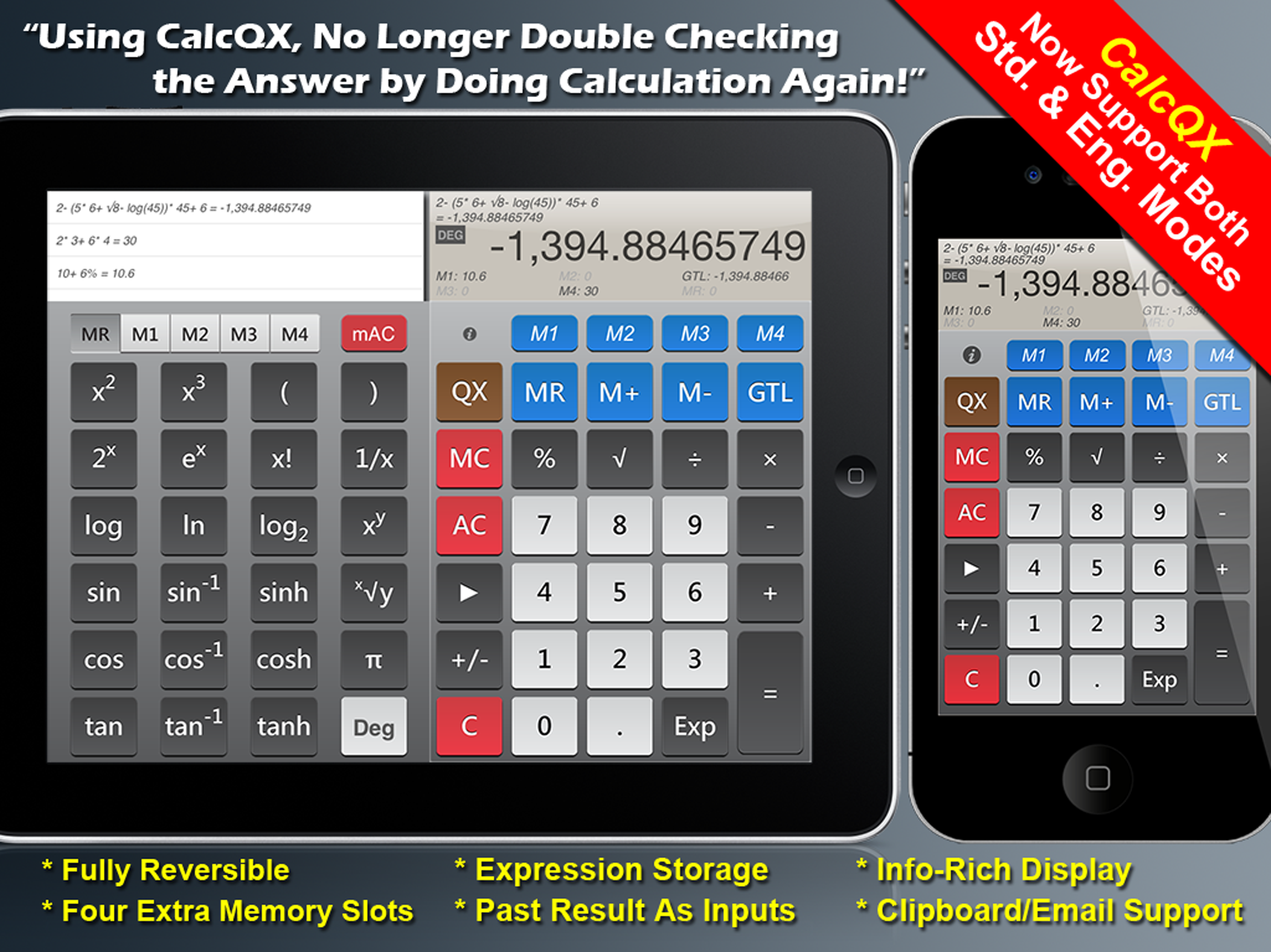 CalcQX LITE - the calculator screenshot 5