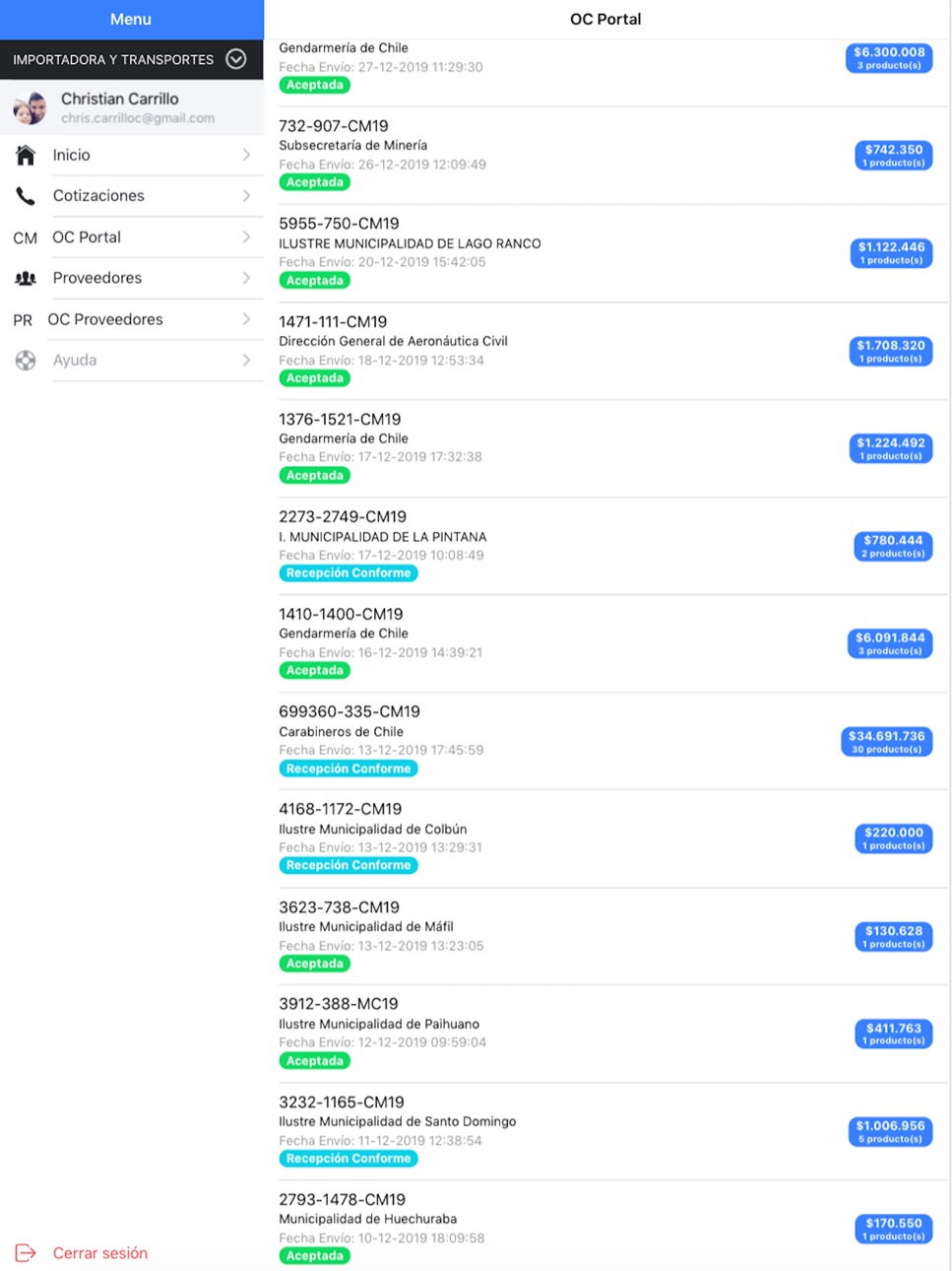 iPad screenshot