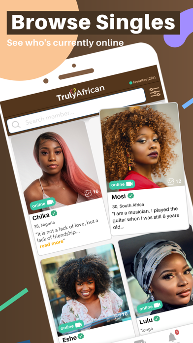 TrulyAfrican - African Dating Screenshot