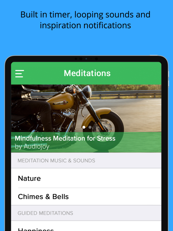 Spectrum Meditation iPad screenshot 4 - Health & Fitness app