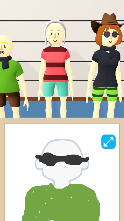 Line Up: Draw the Criminal
