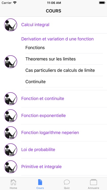 Maths Terminale ES screenshot-3