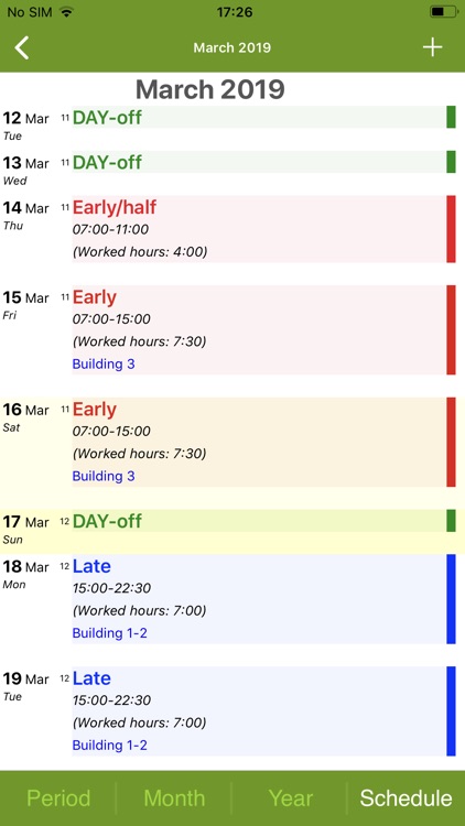 FlexR (Shift planner) screenshot-6
