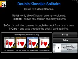 Game screenshot Double Klondike Solitaire mod apk