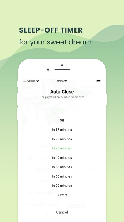 Natural Sounds - White noise