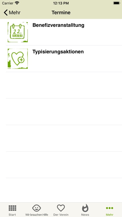 Geben für Leben Leukämiehilfe screenshot-4