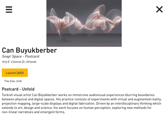 City Unseen iPad screenshot 4 - Entertainment app