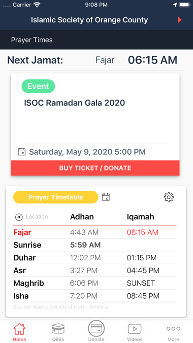 ISOC Garden Grove Screenshot