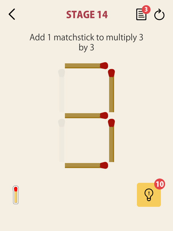 Matchstick Matchstick Puzzle By Magicant Inc Ios Japan Searchman App Data Information