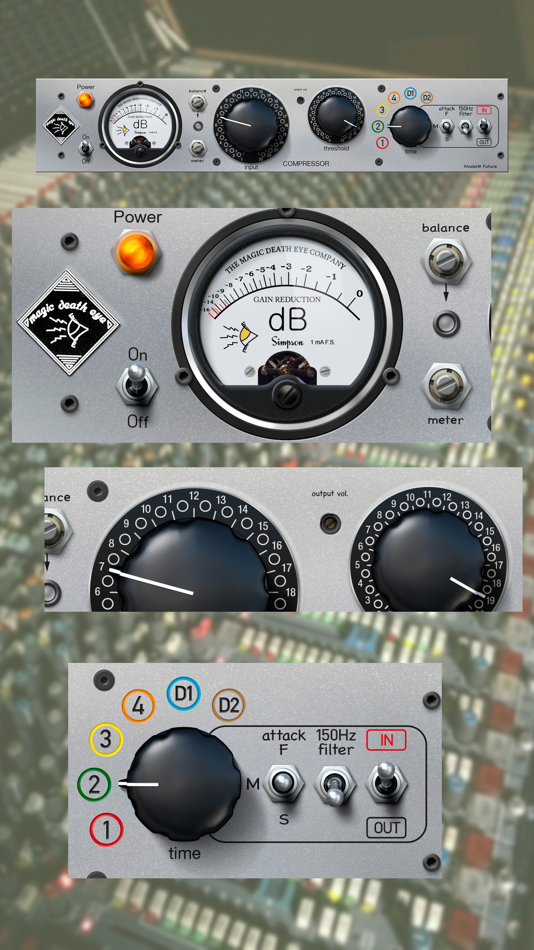 #2. MagicDeathEye DDMF compressor (iOS) De: Christian Siedschlag