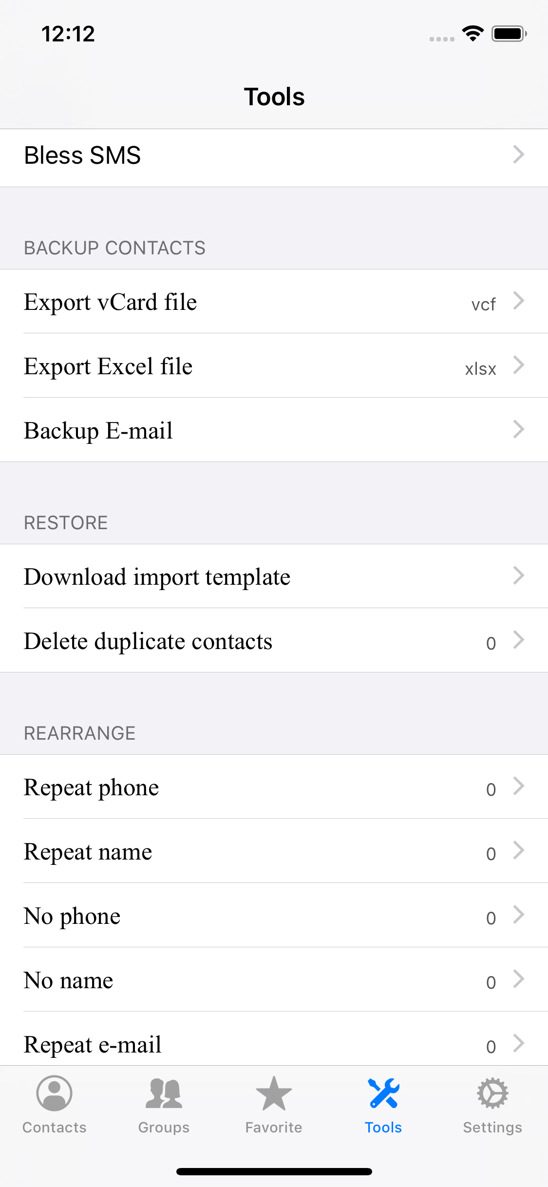 We Contacts screenshot 3