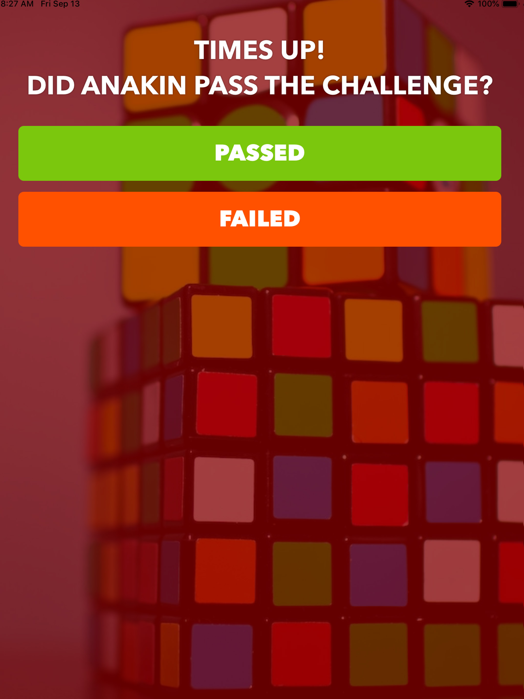 7 Seconds Challenge