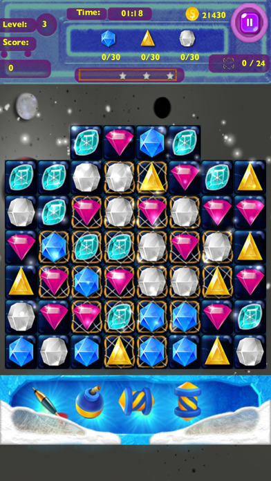 Screenshot #1 pour Galactic Jewel Hunter
