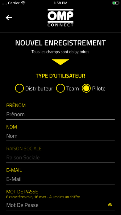 Screenshot #2 pour OMP Connect