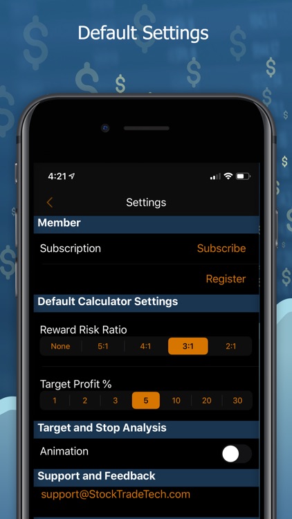 Stock Target Stop Calculator screenshot-7