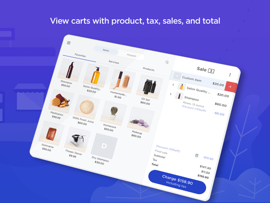 Yahoo Point of Sale iPad screenshot 3 - Shopping app