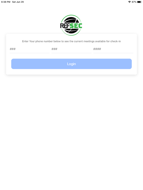 Screenshot #4 pour RefSec Mobile
