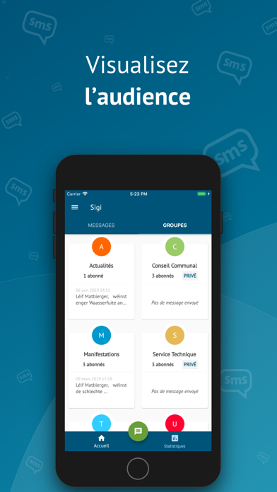Screenshot #1 pour sms2citizen