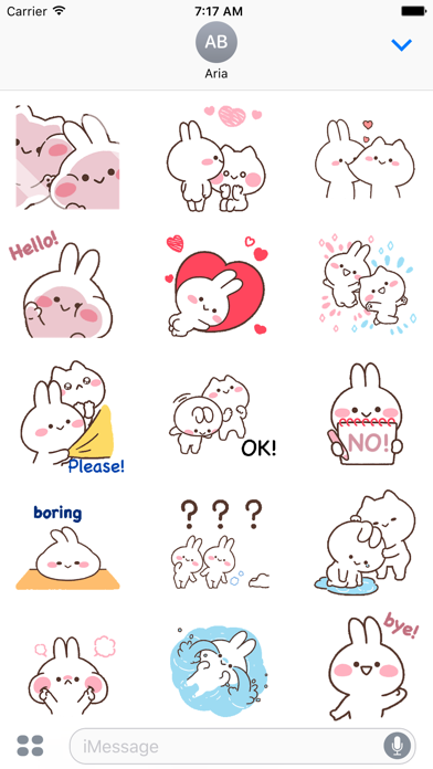 Screenshot #2 pour Animated Mimi and Neko Sticker