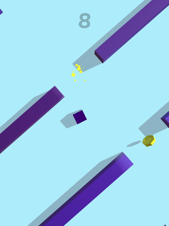 Flappy Cube : Spin Jump Gameのおすすめ画像3