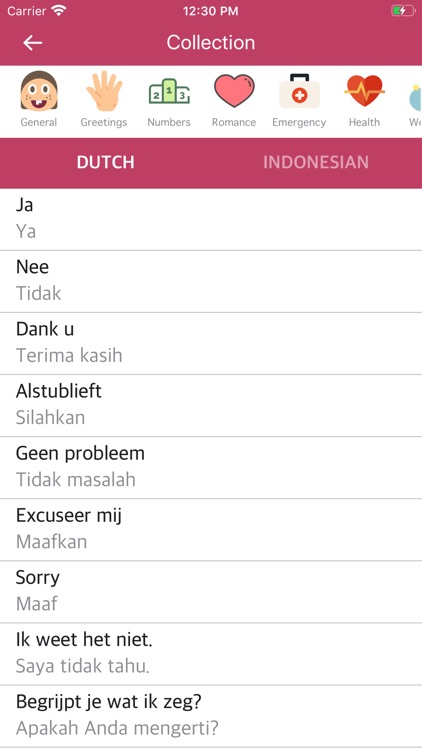 Dutch Indonesian Dictionary