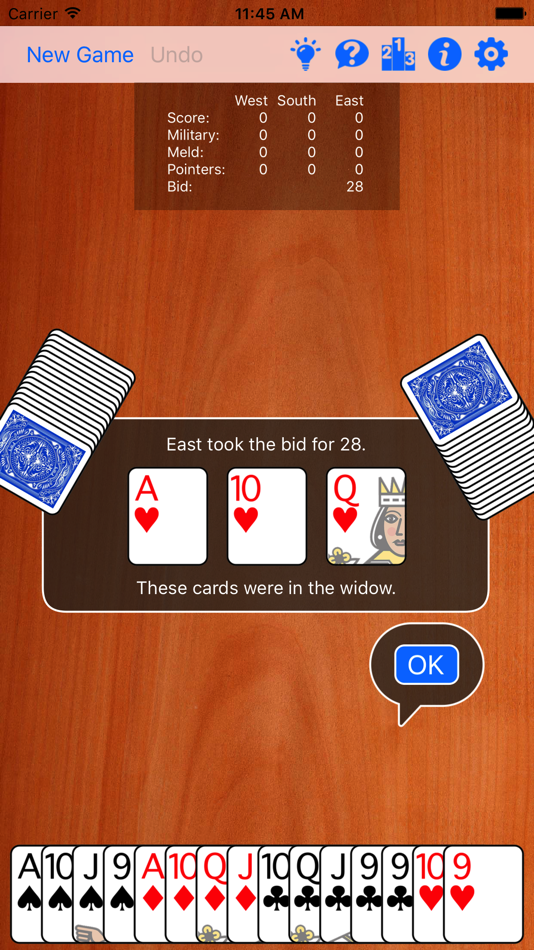 #5. Cutthroat Pinochle (iOS) Tekijänä: fishdog.net