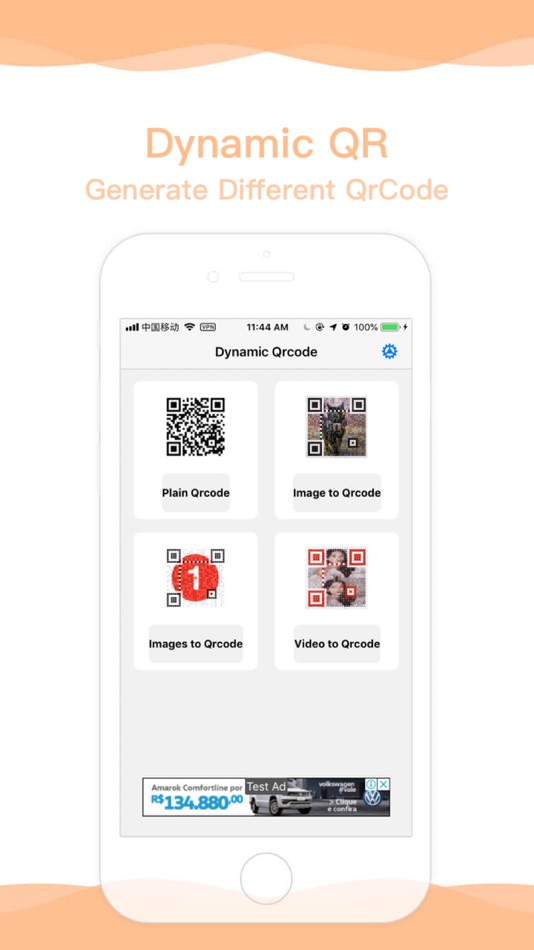 #2. Dynamic QR (iOS) By: Yiwu Madan Network Technology Co., Ltd.