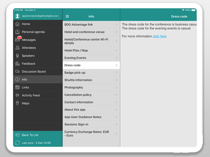 BDO International Events